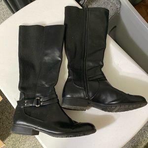 Women’s black tall boots